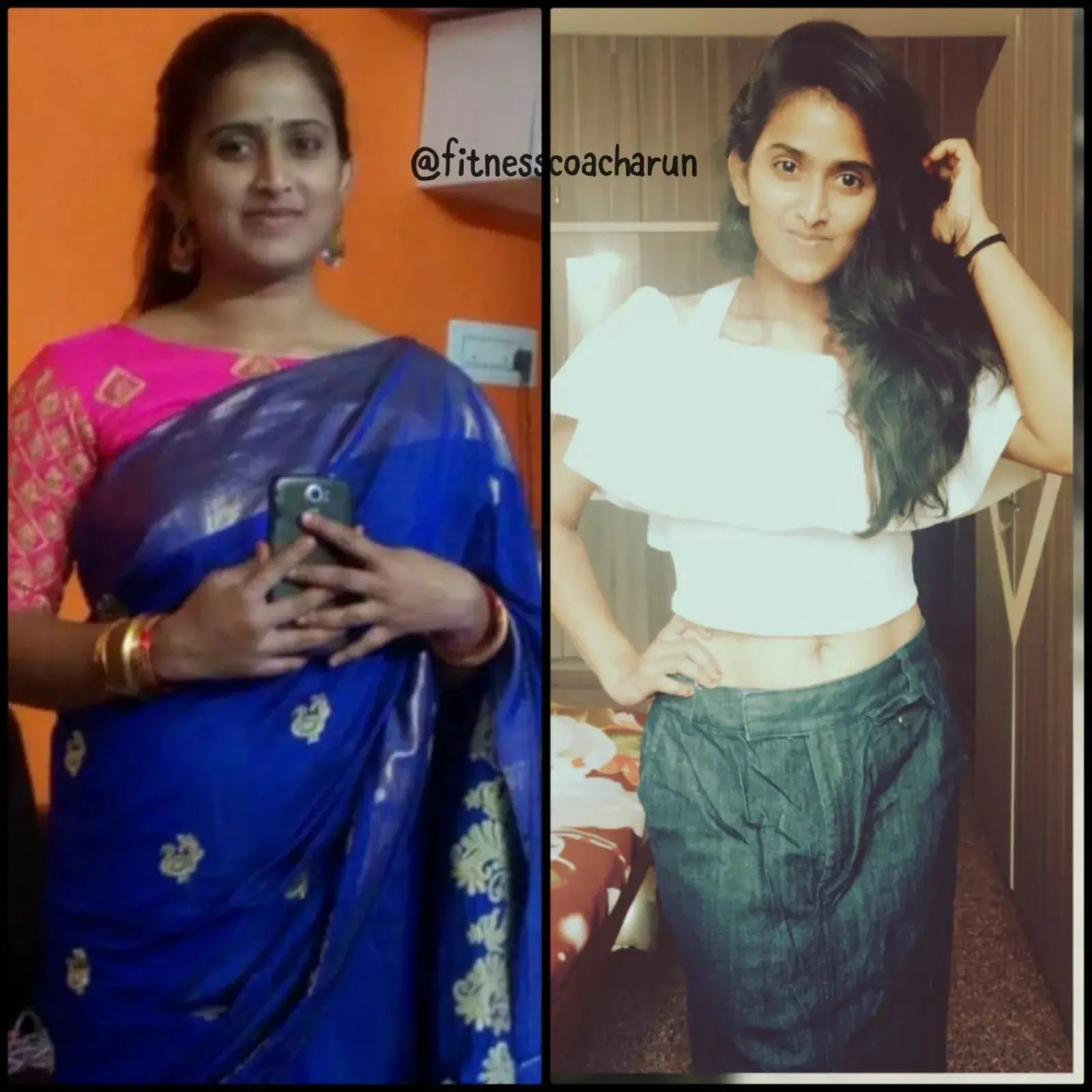 Client transformation before and after