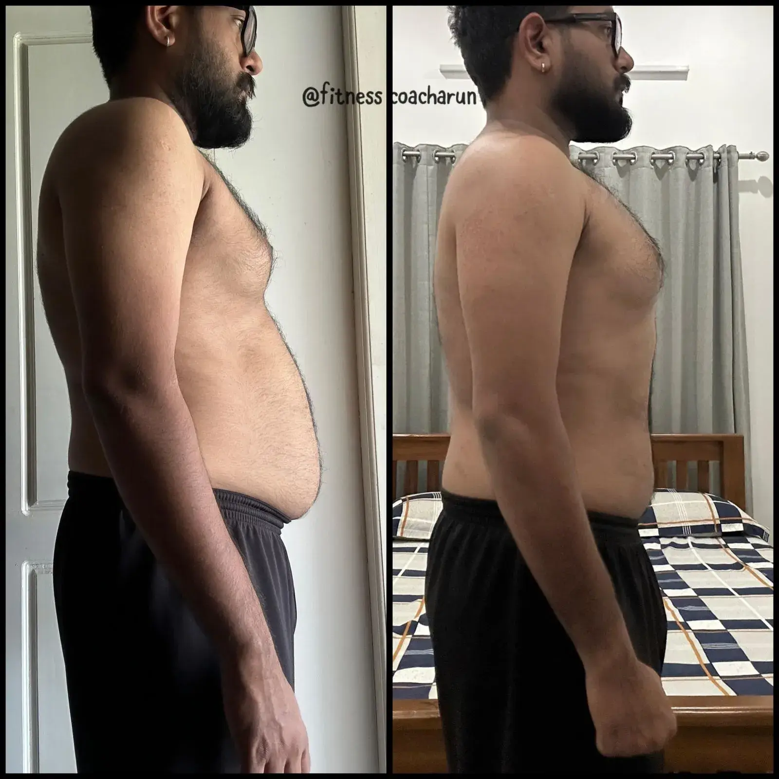 Client transformation before and after