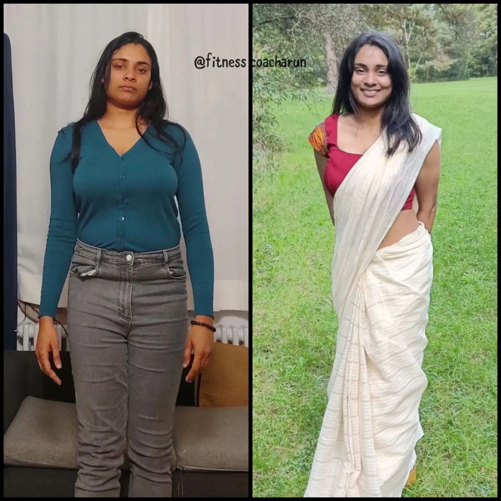 Client transformation before and after